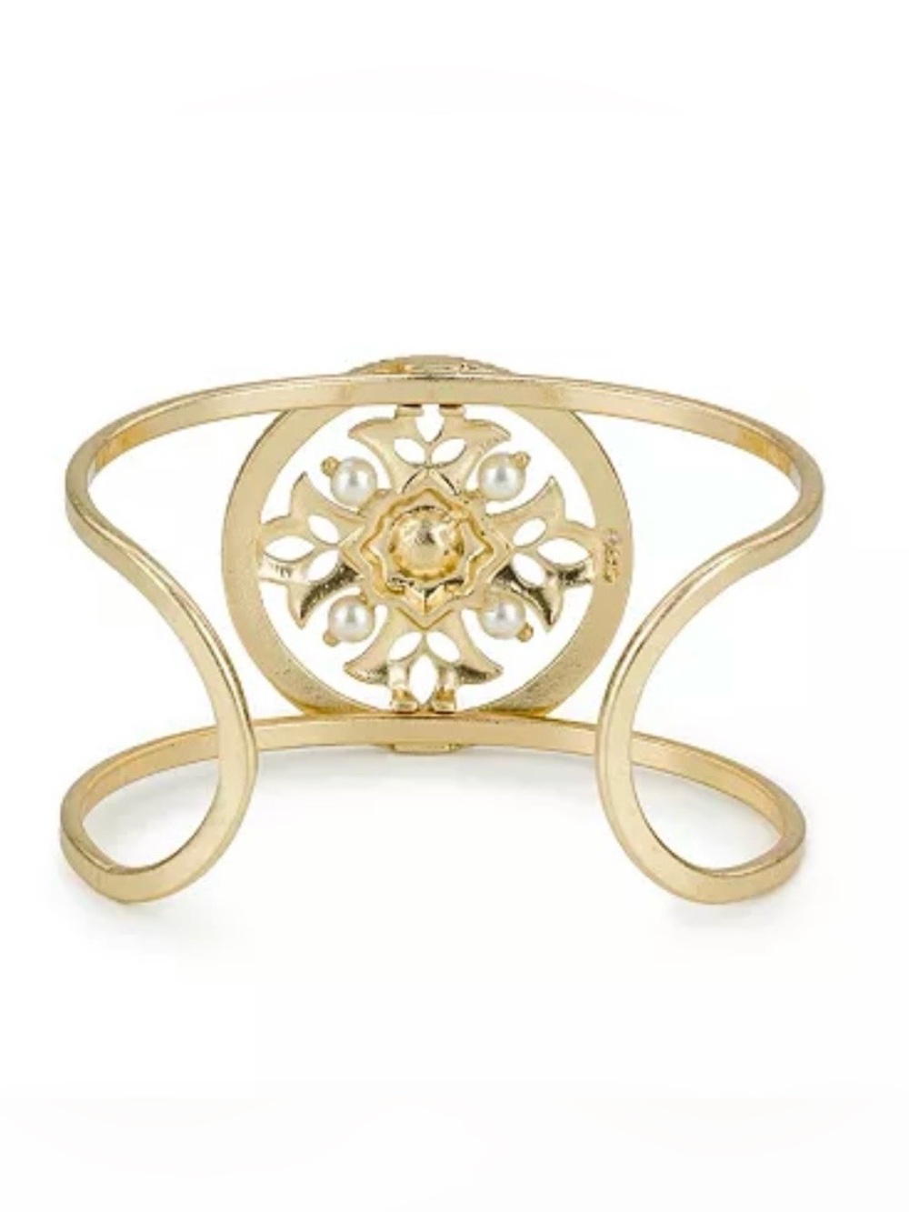 Patricia Nash Goldtone Cuff Bracelet - Picture 5 of 11